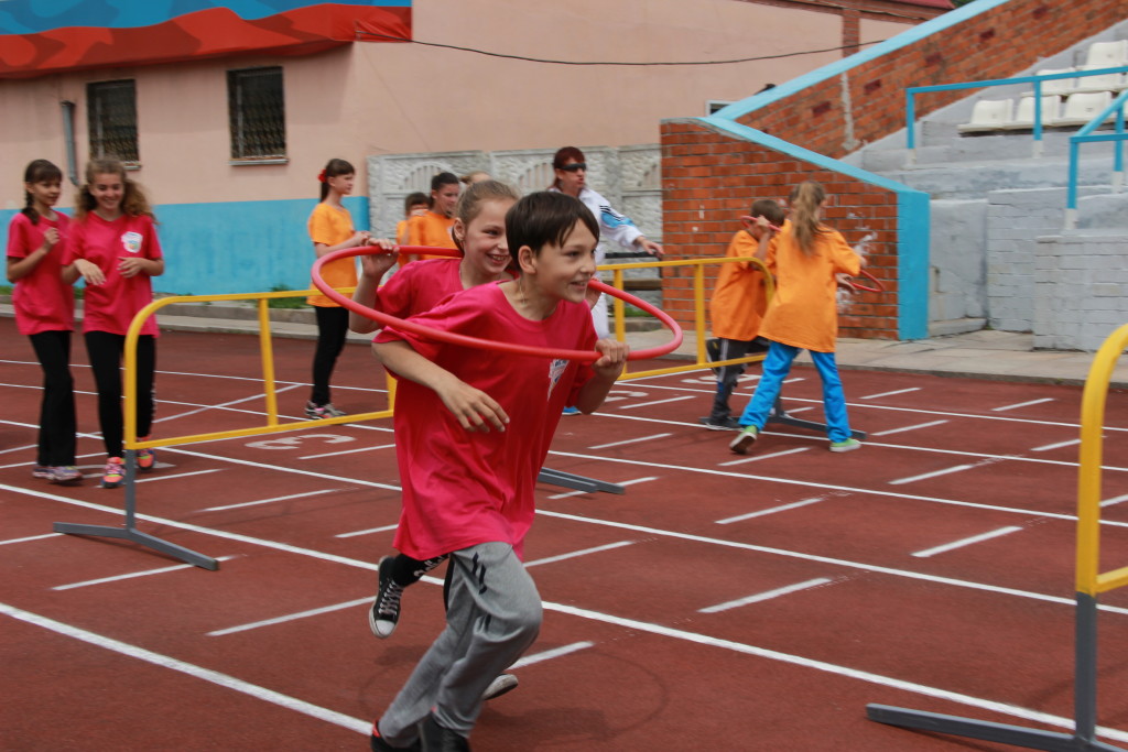 Команда воскресной школы приняла участие в городских спортивных соревнованиях