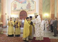 Делегация епархии приняла участие в праздновании 10-летия храма в Пхеньяне