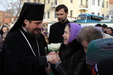 Епископ Солнечногорский Сергий совершил литургию в Успенском храме