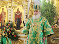 Служение митрополита Вениамина с 6 по 9 июня