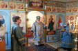Архиерейская литургия в престольный праздник прошла в храме посёлка Заводской