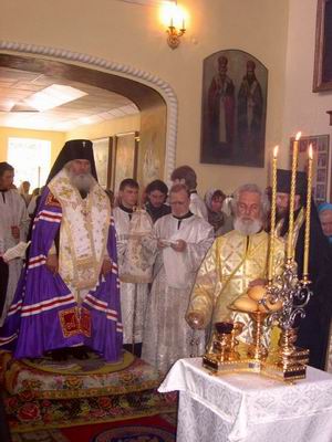 Празднование Вознесения Господня в Свято-Никольском кафедральном соборе 