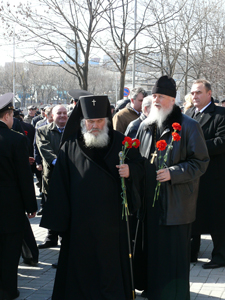 Фото, торжественная церемония в честь 102-ой годовщины образования подводных сил