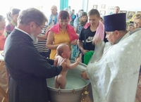Массовое крещение в VI благочинии