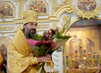 Епископ Иннокентий совершил праздничную Литургию в день Ангела
