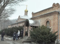 К юбилею прп. Серафима паломники посетили монастырь на о.Русском