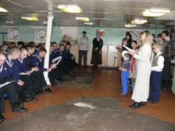 Экскурсия по военному кораблю