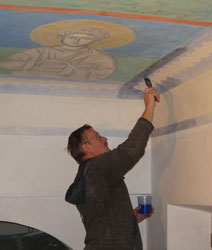 Фото, роспись в Казанском храме