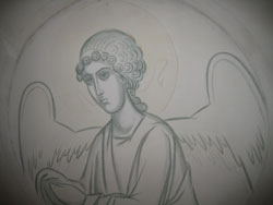 Фото, роспись в Казанском храме