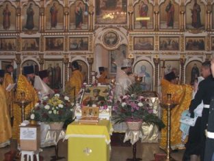 Фото, освящение Никольского храма