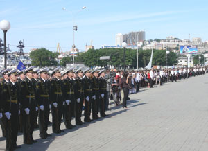 Фото. Владивосток. Торжества «Дни мира на Тихом океане» в День 66-й годовщины окончания II мировой войны
