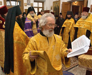 Фото, молебен в Казанском храме