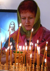 Фото, архиерейское служение на «Спорительницу хлебов»