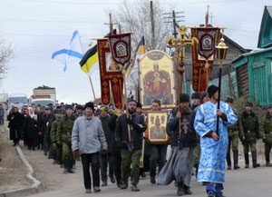 Фото, Крестный ход «Под звездой Богородицы» в Иркутске