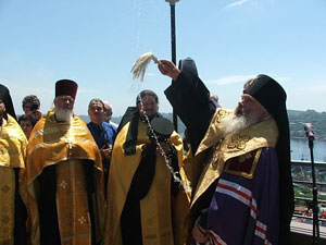 Освящение памятника