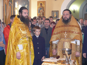 Проводы участников всероссийского крестного хода в Православной гимназии1