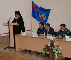 Фото, архиепископ Вениамин принял участие в торжествах в честь юбилея органов наркоконтроля