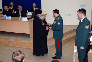 Фото, архиепископ Вениамин принял участие в торжествах в честь юбилея органов наркоконтроля