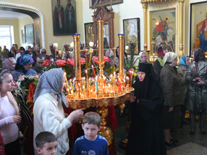 Фото, престольный праздник в Свято-Никольском соборе