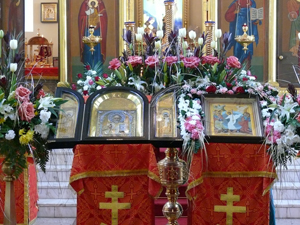 Фото, престольный праздник в Свято-Никольском соборе