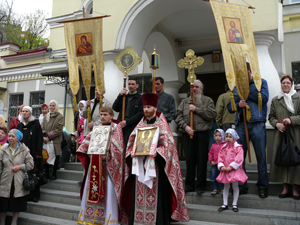 Фото, престольный праздник в Свято-Никольском соборе