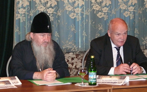 Фото, архиепископ Феофан принял участие в рабочей встрече с Секретарем Общественной палаты