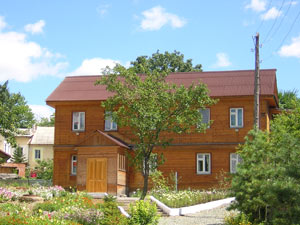 Келейный корпус, на месте которого планируютдорогу