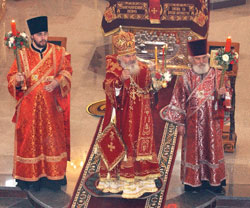 Фото, пасхальная служба