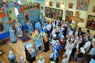 Архиерейское богослужение в Порт-Артурском храме
