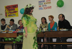 Посвящение в студенты на отделении теологии и религиоведения ДВГУ