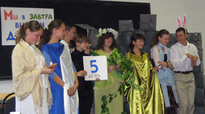 Посвящение в студенты на отделении теологии и религиоведения ДВГУ