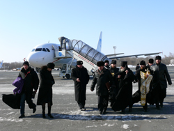 Фото, освящение самолетов