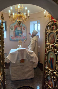 Фото, освящение храма в честь св. Димитрия Солунского