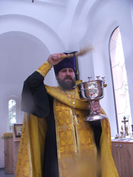 Фото, часовня святого праведного воина Федора Ушакова