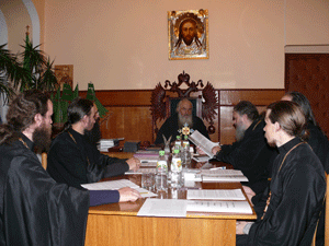 Фото. Владивосток, заседание епархиального совета