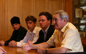 фото, Костромская делегация посетила штаб ТОФ и боевой корабль «Маршал Шапошников»