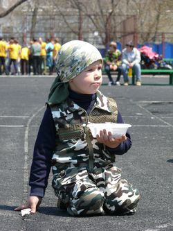Фото. Владивосток. Cпортивно-патриотическая игра «Георгиевские старты»,