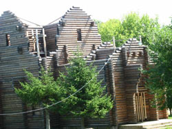 Фото. п. Ольга, строительство храма близится к завершению