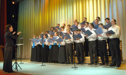 Фото. Владивосток, архиерейский хор Покровского кафедрального собора 