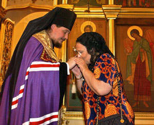 Фото, епископ Уссурийский Сергий и глава Российского императорского дома