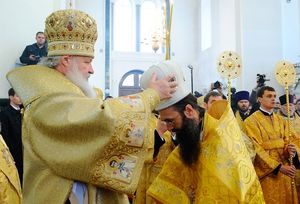 Фото. Краснодар. Возведение в сан архимандрита игумена Иннокентия (Ерохина)