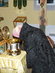 Фото. Владивосток, мощи святого Иоанна Крестителя переданы на двухнедельное поклонение в храм Игоря Черниговского