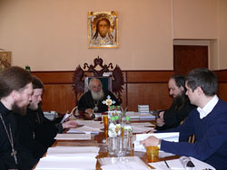 Фото. Владивосток, педсовет духовного училища