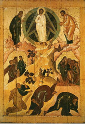 Фото. Икона Преображения Господня