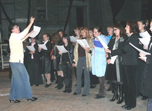 Репетиция концерта в театре им. М. Горькова