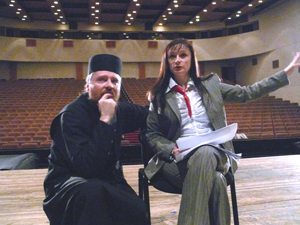 Репетиция концерта в театре им. М. Горькова