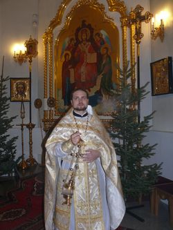 Фото. Владивосток. Праздничная  Божественная литургия в Покровском кафедральном соборе