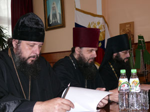 Фото, заседание епархиального совета