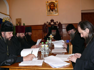 Фото, заседание епархиального совета