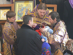 Божественная литургия в Покровском кафедральном соборе в честь праздника Торжества Православия